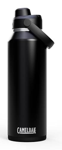 Image of Camelbak Thrive Chug VSS 40oz – sports bottle – vacuum insulated stainless steel – keeps you hydrated for long – ideal for tough days – black, size: OS