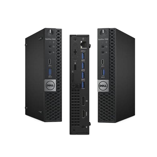 Image of Dell Optiplex 7050 USFF Micro Mini PC Computer Intel Core Wi-Fi Bluetooth Windows 11 Pro (i7-6700T 16GB 256GB SSD)