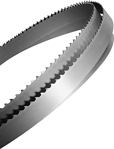 Image of Starrett Carbon Band Saw Blades - 1575 mm Duratec Super FB 6 mm x 0.35 mm 6 TPI Skip Teeth Welded Flexible High Carbon Steel Bandsaw - For Metal Wood Plastics