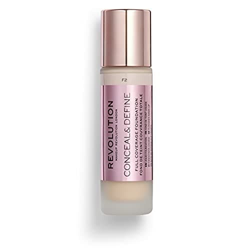 Image of Revolution Beauty London, Conceal and Define, Foundation, F8.5, 23ml