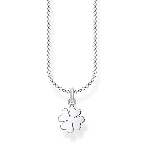 Image of Thomas Sabo Necklace cloverleaf silver 925 Sterling Silver