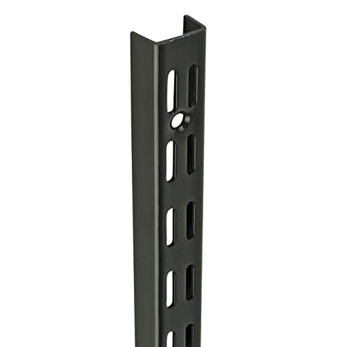 Image of 1.98M / 1980mm Black Watson Twin Slot Shelving Upright