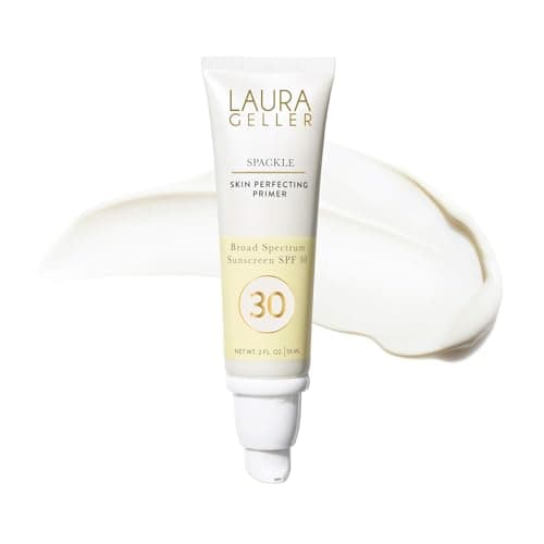 Image of LAURA GELLER NEW YORK Spackle Skin Perfecting Primer Broad Spectrum Sunscreen SPF 30 - Primer for Face Before Makeup with Sun Protection for a Dewy Glow