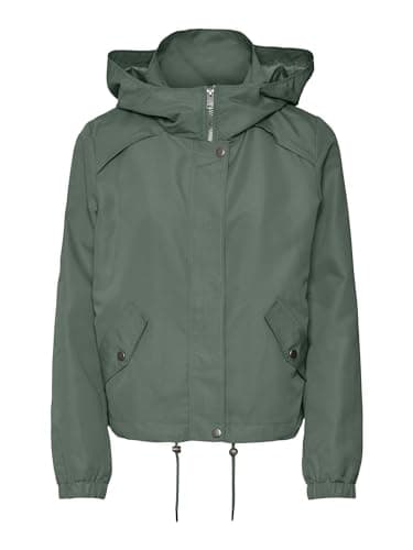 Image of VERO MODA Women's Vmzoa Short Noos Parka, Laurel Wreath, XS