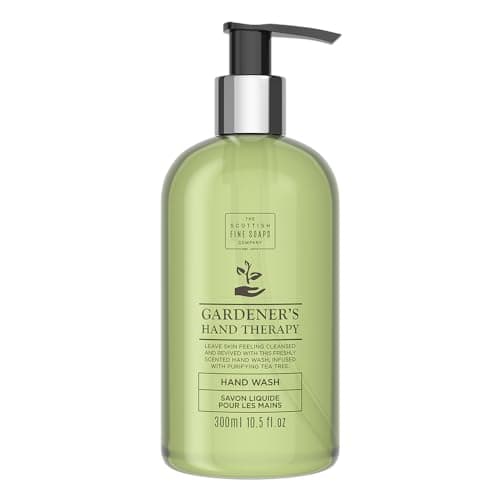 Image of Scottish Fine Soaps - Gardner's Therapy Hand Wash - Vegan Liquid Soap Infused with Tea Tree Oil - 300ml