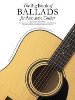 Image of The Big Book Of Ballads For Acoustic Guitar (Book And DVD)