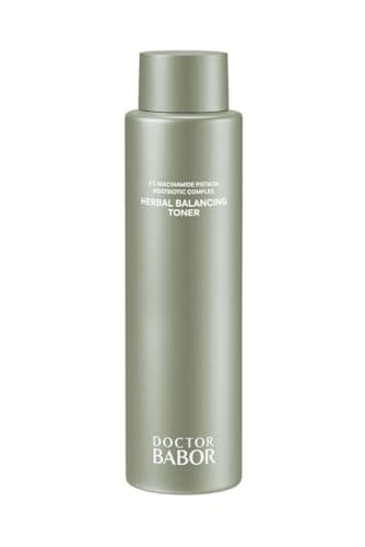 Image of DOCTOR BABOR Microbiomic Herbal Balancing Toner (200 ml) - Vegan Facial Toner with Plant Extracts and Niacinamide - Professional Skincare for Clear, Radiant Skin