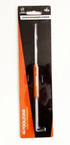Image of TZ 225MM Engineers Scriber Double Ended Marking Scribe Angled & Straight