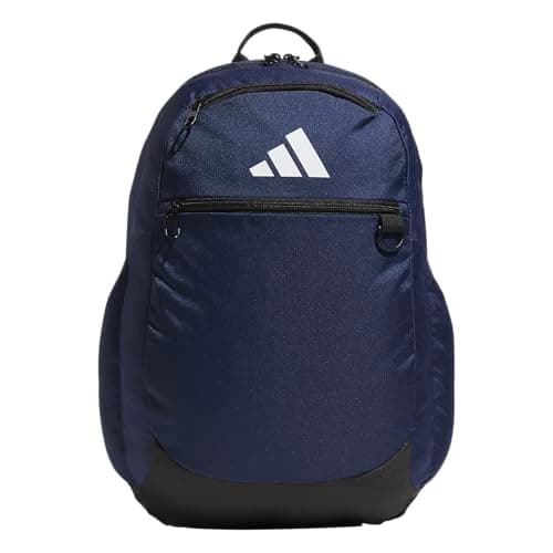 Image of adidas Striker Team Sports Backpack for Soccer and More, Workout Bag for Men and Women, Navy Blue/3.0 (36l), One Size, Striker Team Sports Backpack for Soccer and More, Workout Bag for Men and Women