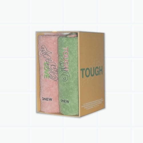Image of ONEW Tough Love 5th Mini Album (TOWEL BOOK SET ver.) + Extra photocards
