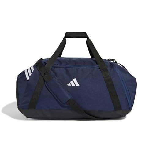 Image of adidas Unisex TIRO Duffle Bag Large, Team Navy Blue 2/White, One Size