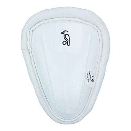 Image of Kookaburra Cricket Boys' 500 Guard Abdominal Protector, White, Small Junior