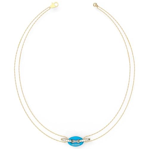Image of Guess Women's Necklace JGUJUBN01411JWYGLBTU, Colour Gold, 43