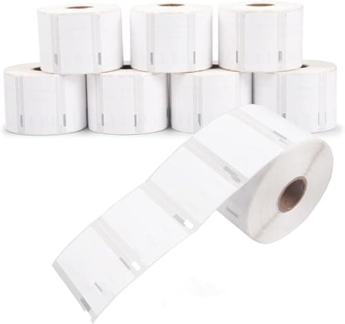 Image of L LIKED 8 Rolls Thermal Labels 57x32mm – 8,000 Multi-Purpose Labels Compatible with DYMO 11354/30334 / S0722540 for LabelWriter 450/4XL | Self-Adhesive Direct Thermal | NOT Fit 550/5XL