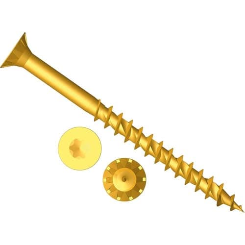 Image of Forgefix Forgefast Torx Wood Screw 6mm 130mm Pack of 100