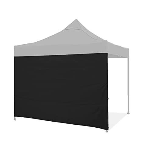 Image of Gazebo Side Panel, Canopy Sidewall Panels for 3x3M Straight Leg Gazebos Tent, Sunshade, Windproof and Give Privacy, 1 Pack Sidewall Only, Black