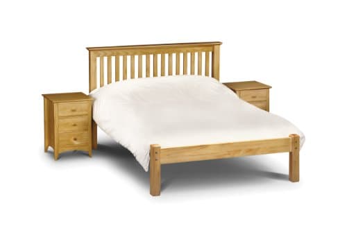 Image of Julian Bowen Barcelona Low Foot End Bed, Pine, Small Double
