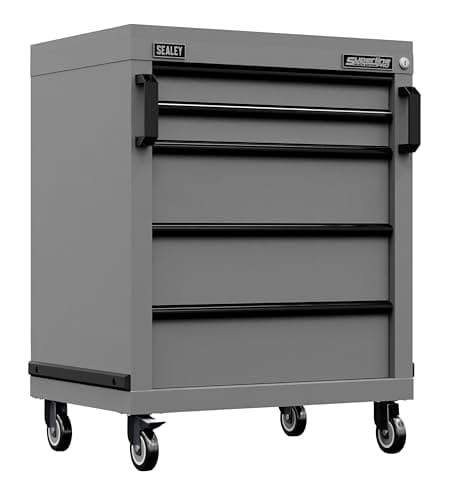 Image of Sealey Superline PRO® Black Edition 5 Drawer Modular Mobile Cabinet 650mm - APMS34BE