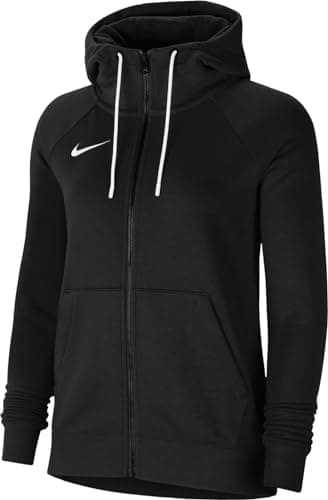 Image of NIKE Women's Park 20 Sweatshirt, Black/White, M UK