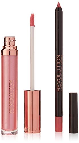 Image of RETRO LUXE - METALLIC LIP KIT - DYNASTY - MAKE UP REVOLUTION