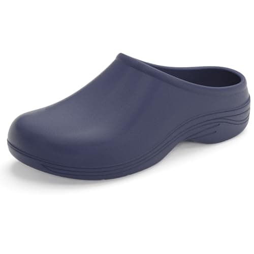 Image of Lakeland Active Women's Lorton Slip-On Garden Clogs - Oxford Blue - 4 UK
