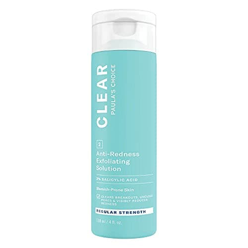 Image of Paula's Choice CLEAR Regular Strength 2% BHA Exfoliant - Face Exfoliating Peel - Blackhead Remover - for Blemish-Prone Skin - with Salicylic & Hyaluronic Acid - Combination to Oily - 118 ml