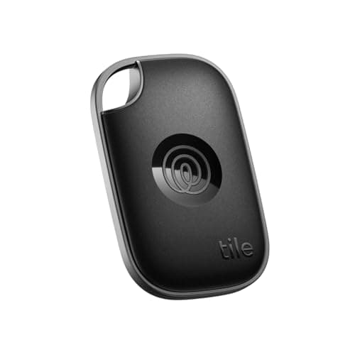 Image of Tile by Life360 Pro - Powerful Bluetooth Tracker, Key Finder and Item Locator for Keys, Bags and More, Both iOS and Android Compatible, Phone Finder, Pack of 1 (Black)