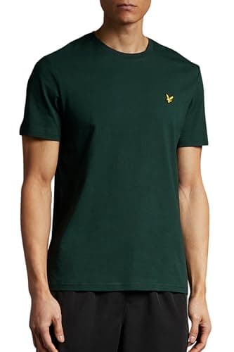 Image of Lyle & Scott SS T-Shirts Plain T-Shirt W486 Dark Green, L