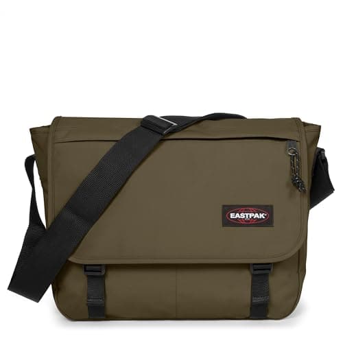 Image of EASTPAK Delegate + Messenger Bag, 20 L - Army Olive (Green)