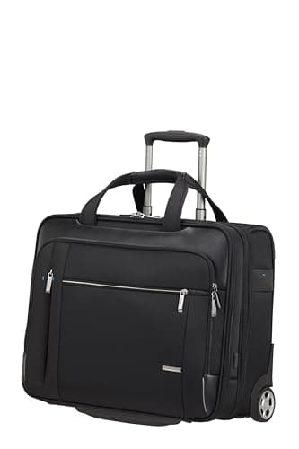 Image of Samsonite Spectrolite 3.0 - Laptop Rolling Bag 17.3" with Smart Features, Practical Interior Layout, Business Trolley - 37.5/42.5L - Black
