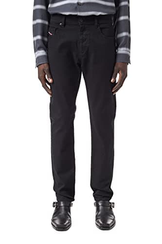 Image of Diesel Men's D-strukt L.34 Pantaloni Jeans Not Applicable, 02 Black Denim, 29