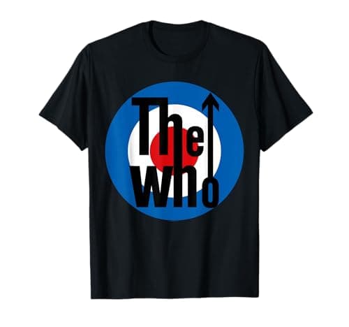 Image of The Who Official Classic Target Logo T-shirt T-Shirt