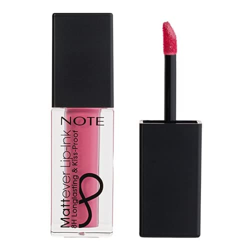 Image of NOTE COSMETICS - Mattever Lip-Ink | Long-Lasting Kiss-proof Matte Lip Ink | Plumping and Highly Pigmented Lipstick (All About Pink)