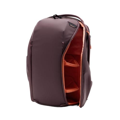 Image of Peak Design Everyday Backpack Zip 20L, Eclipse, 270-Degree Zip, Dual Side Pockets, FlexFold Dividers, Fits 15" Laptop, For Camera Carry, Daily Commutes or Travel, Versatile Backpack for Men and Women