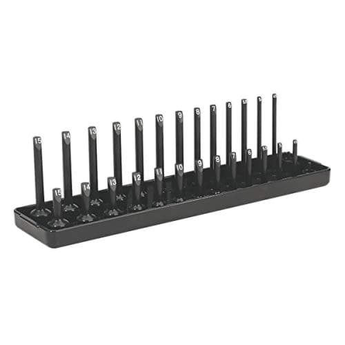Image of Sealey Sh1414 Socket Holder 1/4Sq Drive 4-15Mm