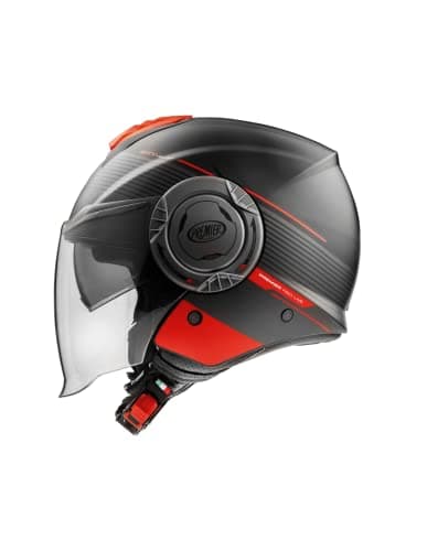 Image of Premier Cool Evo Helmet,Black And Orange,S,Unisex