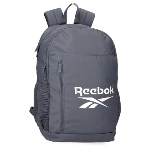 Image of Reebok Ashland Backpack, Dual Compartment, Grey, 30 x 48 x 15 cm, 21.6 L, Polyester by Joumma Bags