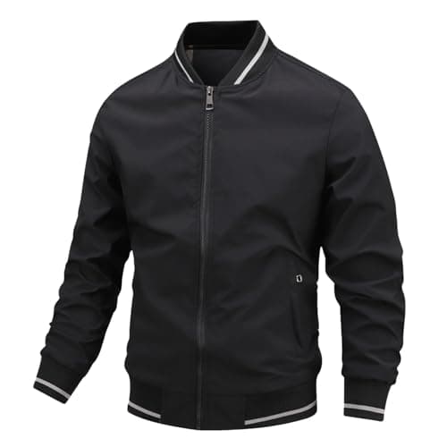 Image of Generisch Men's Casual Jacket, black, L