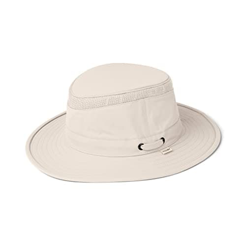 Image of Tilley Men's Ltm5 Airflo Medium Brim Sun Hat, LIGHT STONE, 7 3 8 UK