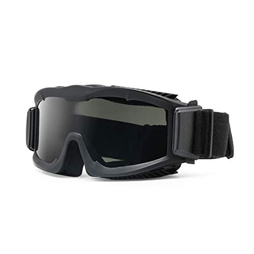 Image of EnzoDate Military Alpha Ballistic Goggles Tactical Army Sunglasses Airsoft CS Paintball Glasses 3 Lens Kit (Black)