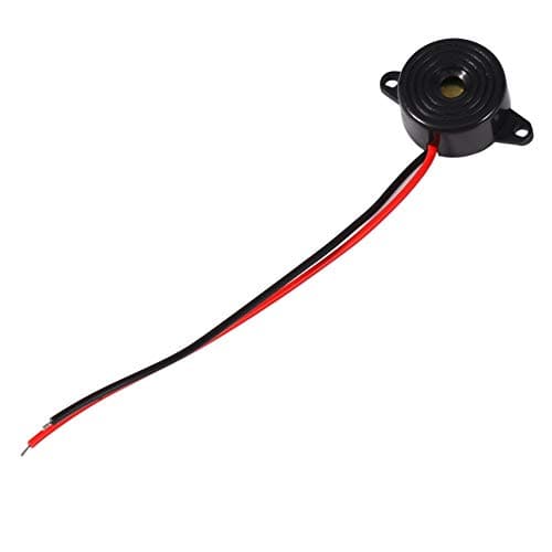 Image of Jadeshay Electronic Buzzer,3-24V Piezo Electronic Tone Buzzer Alarm Continuous Sound High Decibel with Cable Length 100mm for Physics Circuits Continuous Sound,Printers Photocopiers & Electronic Toys
