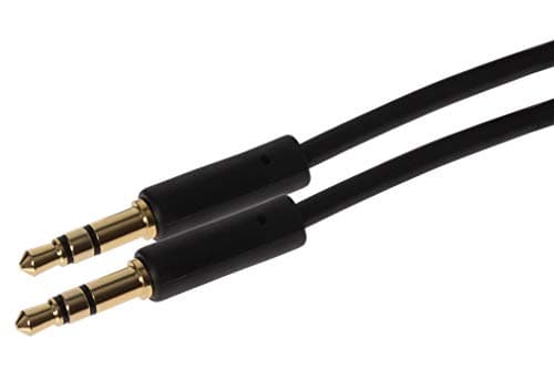 Image of Maplin 3.5mm Aux Stereo 3 Pole TRS Jack Plug to 3.5mm 3 Pole TRS Jack Plug Cable 3m