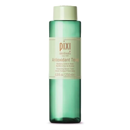 Image of Pixi Antioxidant Tonic | Alcohol-Free Hydrating Multi-Tasking Formula with 3 Facial Skin Care Products in 1 | Face Toner, Essence, and Serum in One Step | 8.5 fl oz/250ml Original Size Skincare