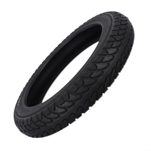 Image of Zilimontt 14 Inch Road for for Bicycle Tire 57-254 14x2.125 Durable Rubber Outer Tyre for for Electric for for Bike E-for for Bike Commuting and City Riding, Black