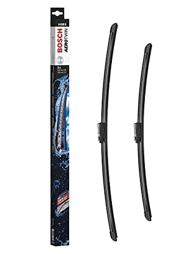 Image of Bosch Aerotwin A 639 S - Front Windscreen Wipers - Set of 2 Replacement Blades - Comes with Pre-assembled Adapter - 2 Blades, 650mm/530mm - Only for right-hand drive (UK)