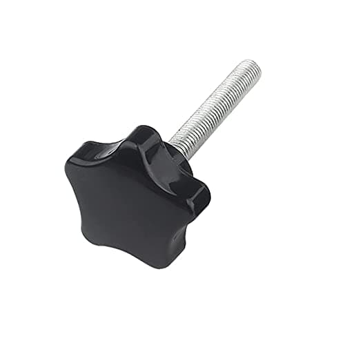 Image of Oneyijun 4 Pcs M8 x 40mm Star Clamping Knob Grip Thumb Screw Head Diameter 38mm Knobs Nut Screws Tightening Thread Replacement Machine Handle
