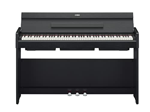 Image of Yamaha ARIUS YDP-S35 Digital Piano - Modern and Stylish Home Piano for Hobbyists, Authentic Acoustic Piano Playability, in Black