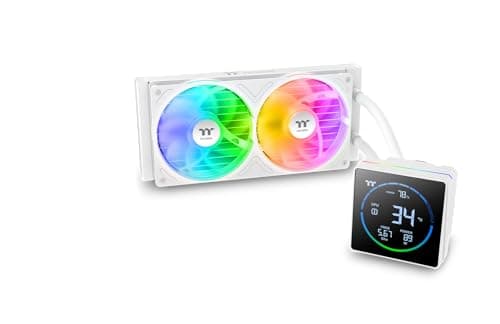 Image of TH240-S V3 ARGB | All-in-One Liquid CPU Cooler | 3.95” Segment LCD Display | Rotatable Pump Cap | Single-Frame ARGB Fans | Snow Edition