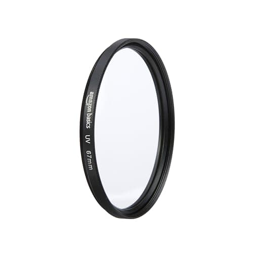 Image of Amazon Basics 67 mm Circular UV Protection Filter for Clearer Pictures, Protects from Dust, Dirt and Scratches