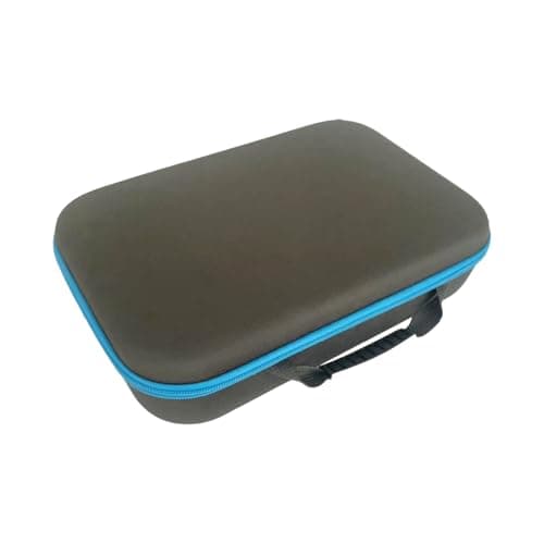 Image of Tool Bag Ox Cloth Empty Storage Drill Organizer Zipper Closure Carrying Work Pouch Reusable Outdoor Protective Case,Blue,L